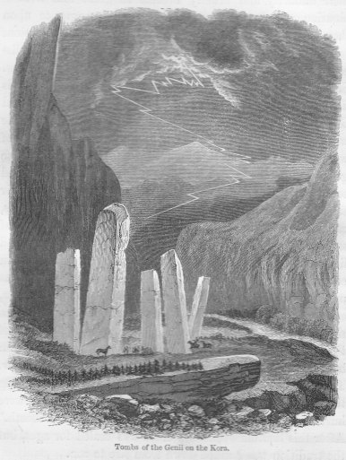 24-Tombs of the Genii on the Kora