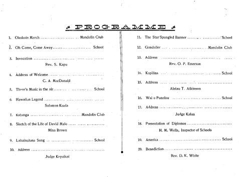 1905 06 07 Commencement and Formal Opening of New Buildings